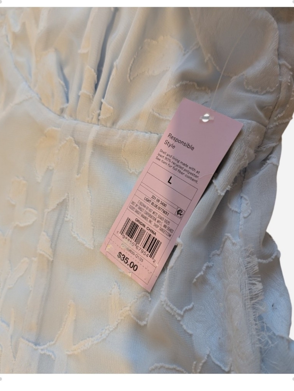 wild fable Light Blue Sleeveless Maxi Dress - Picture 9 of 9